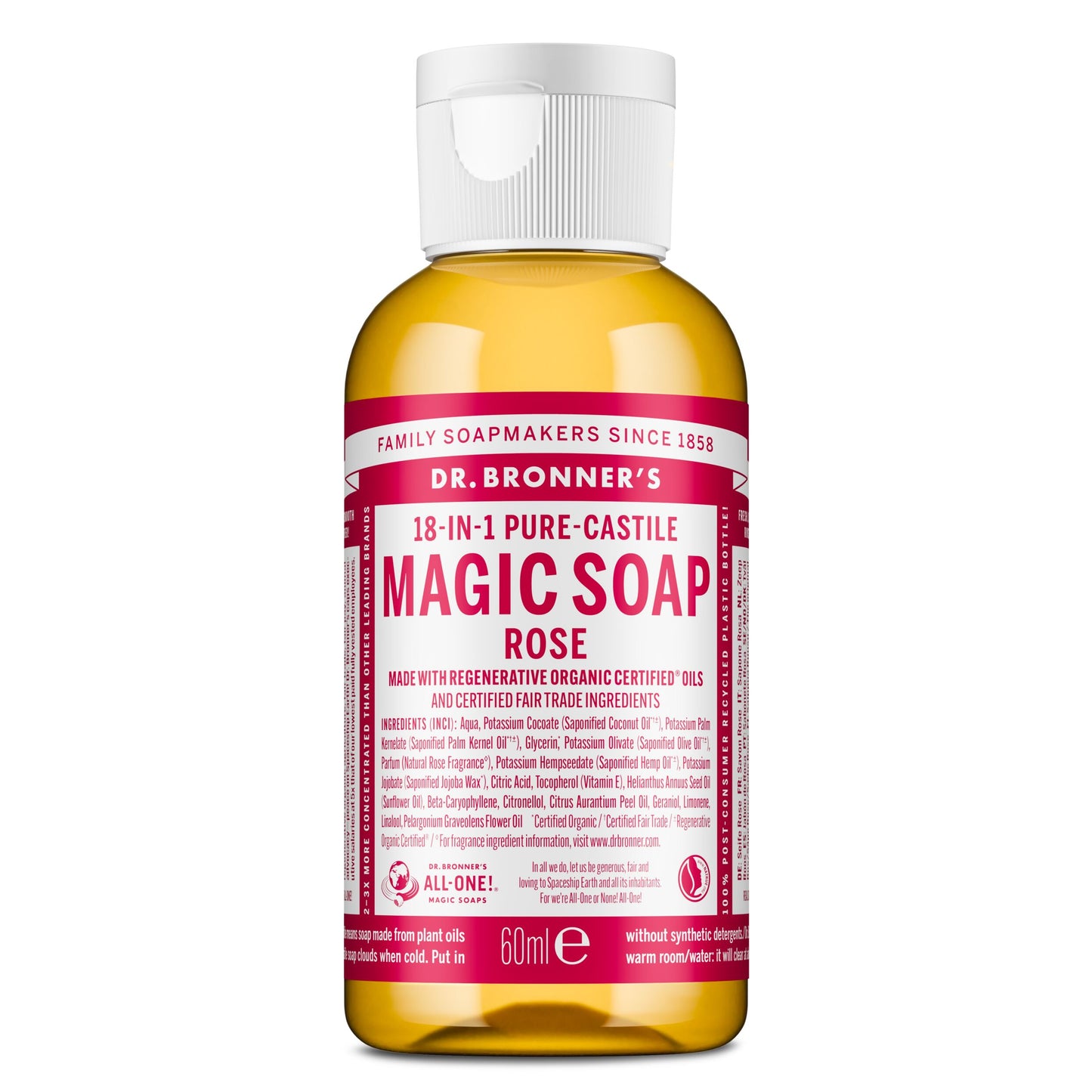 Pure-Castile Magic Soap · Rose