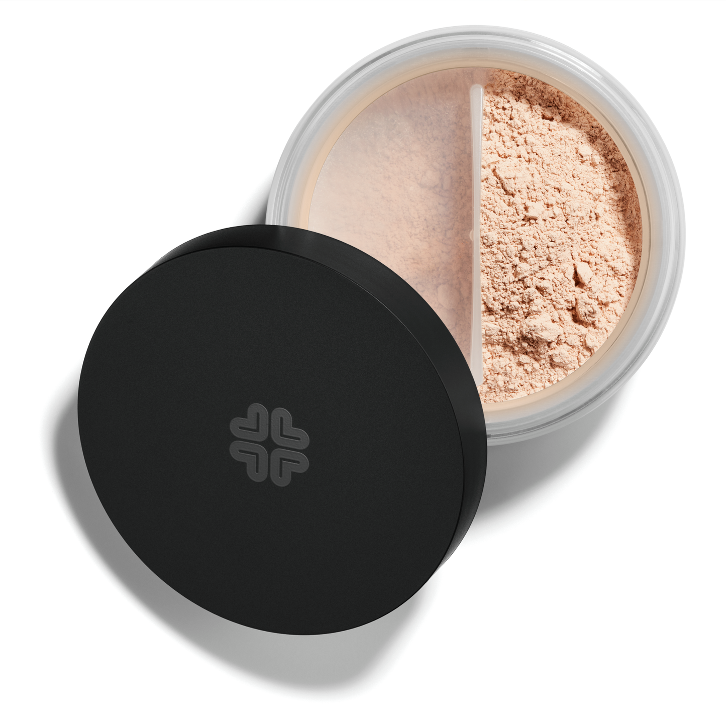 Lily Lolo mineral foundation SPF15 Blondie in a container on a white background