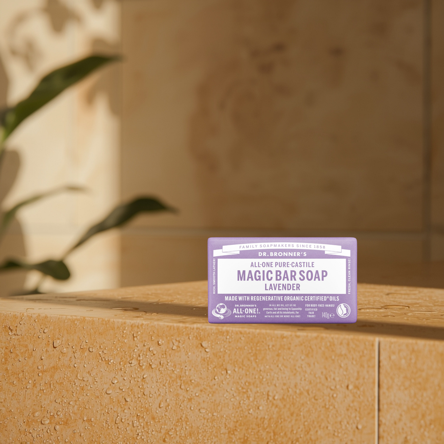 Pastilla de Jabón Mágico de Castilla Puro · Lavanda